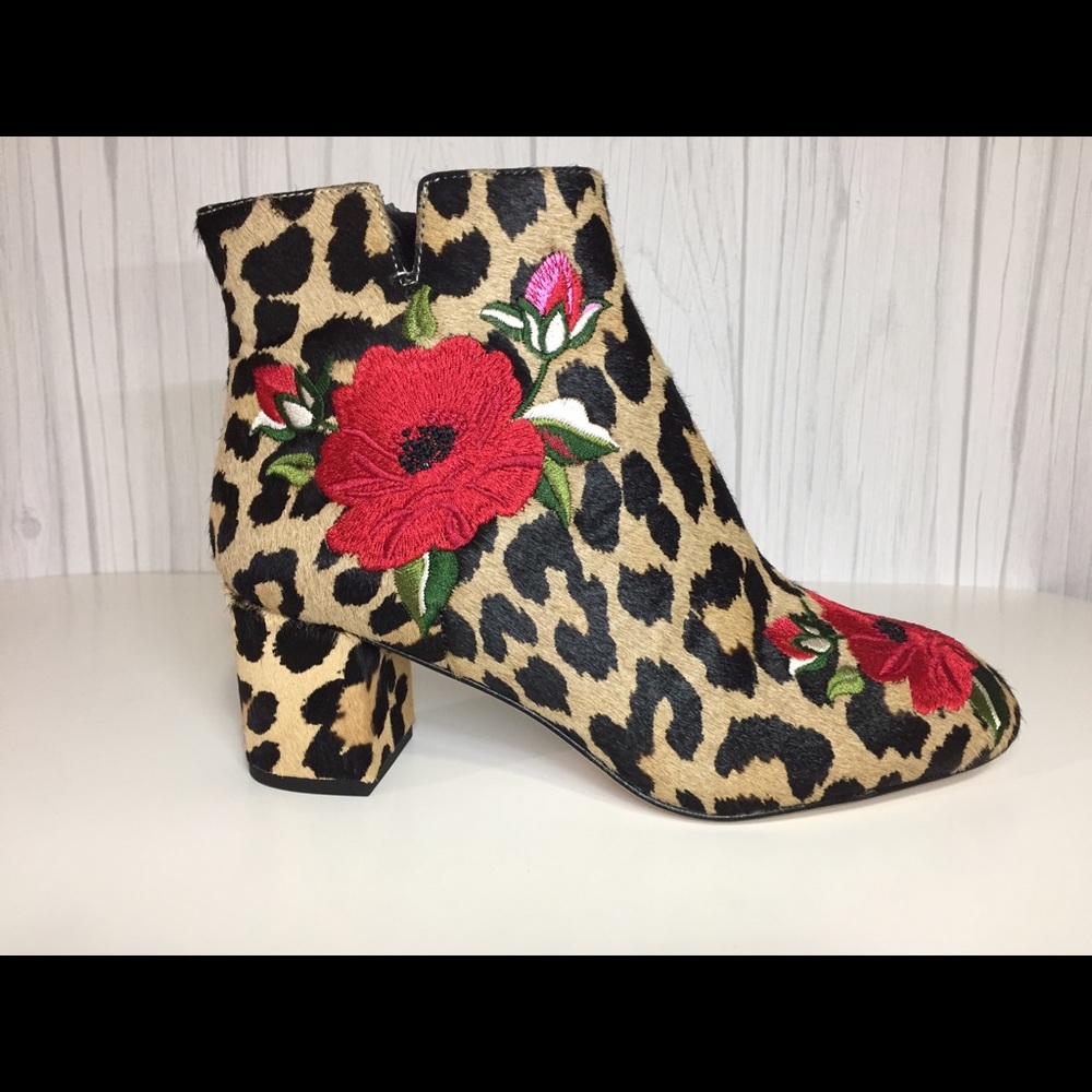 Kate Spade Langton Boots Animal Print Floral